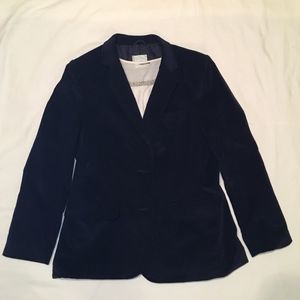 Vintage De Miera Navy Corduroy Blazer SZ 14